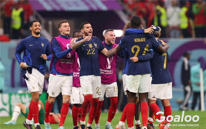 France Entered the World Cup Final for the Fourth Time